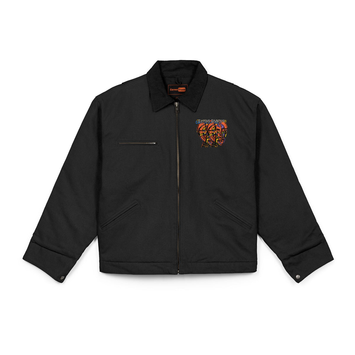 “Swollen/Frustrated” Unisex Duck Cloth Work Jacket