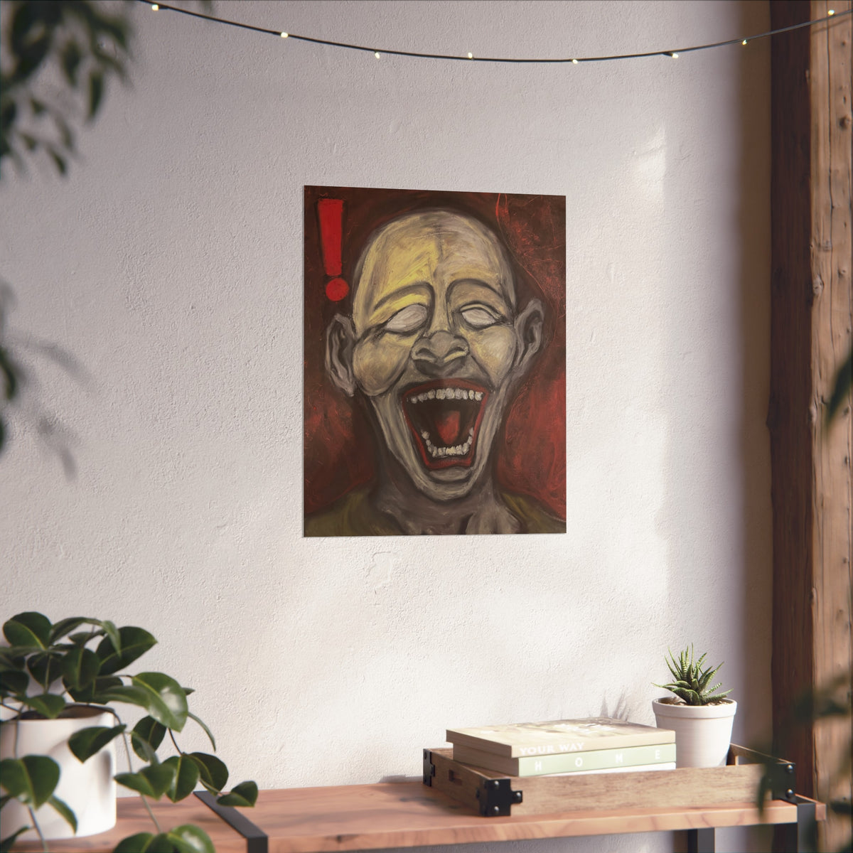 “Accepting My Flaws” fine art poster