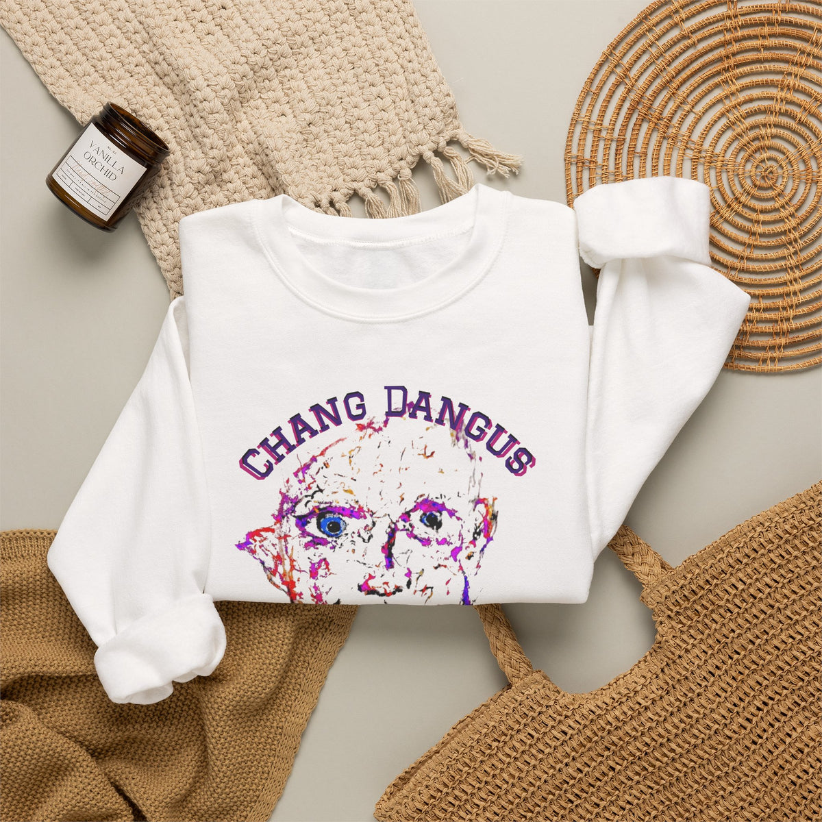 “Good for Nothing/Noodlehead”Crewneck Sweatshirt