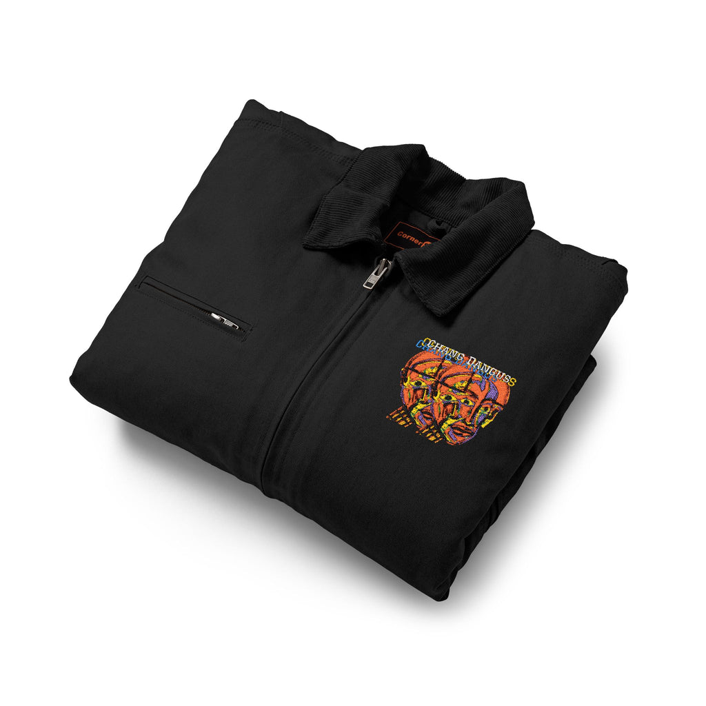 “Swollen/Frustrated” Unisex Duck Cloth Work Jacket