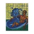 “Life’s a Bath, Sex is Water” 16x20 Stretched Canvas Print