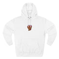 “Swollen/Frustrated” embroidered hoodie