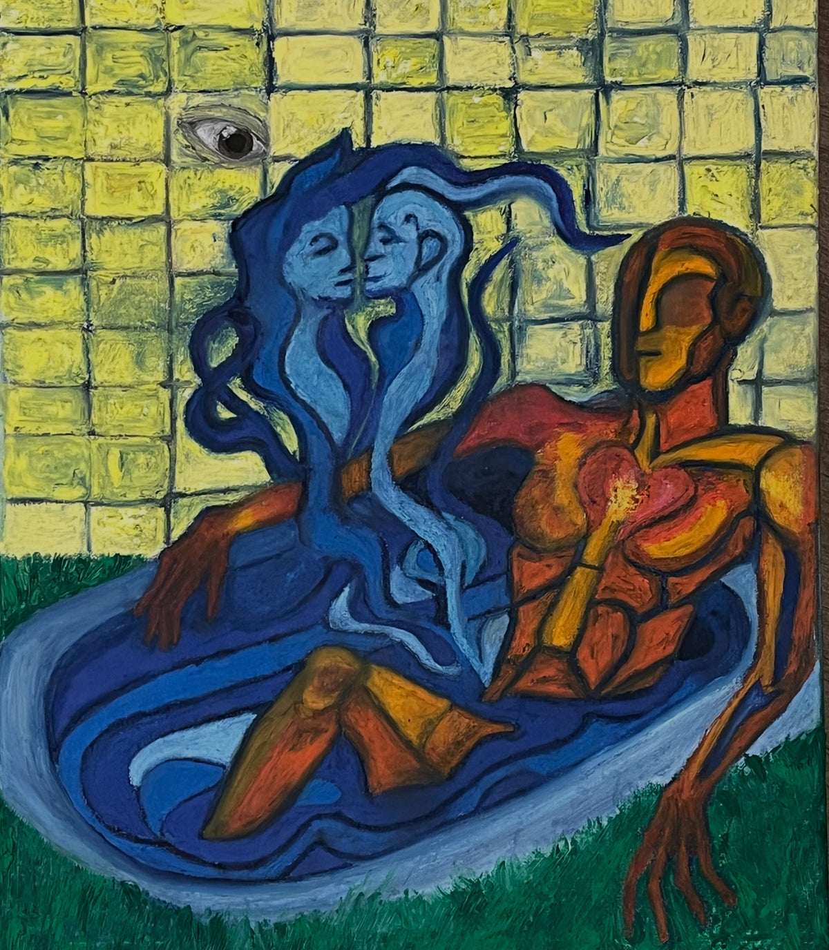 “Life’s a Bath, Sex is Water” original work