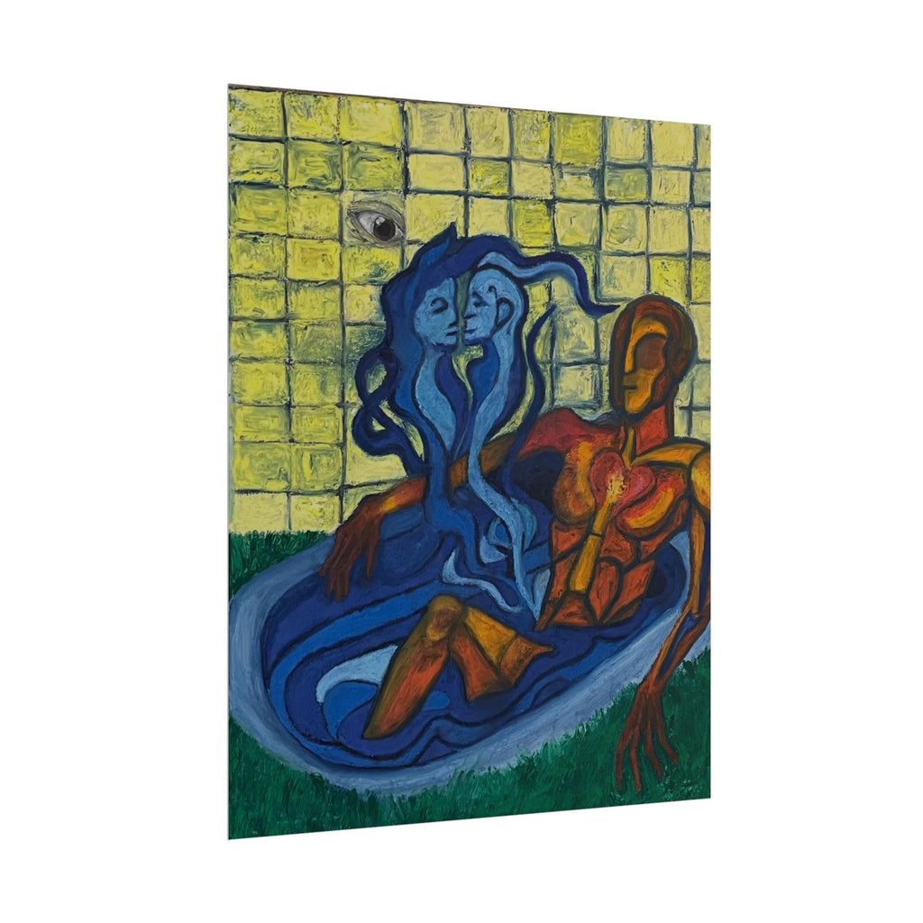 “Life’s a Bath, Sex is Water” poster