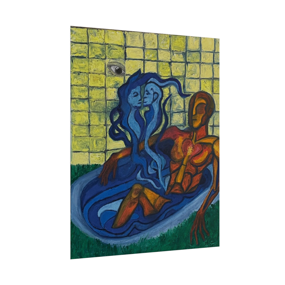 “Life’s a Bath, Sex is Water” poster