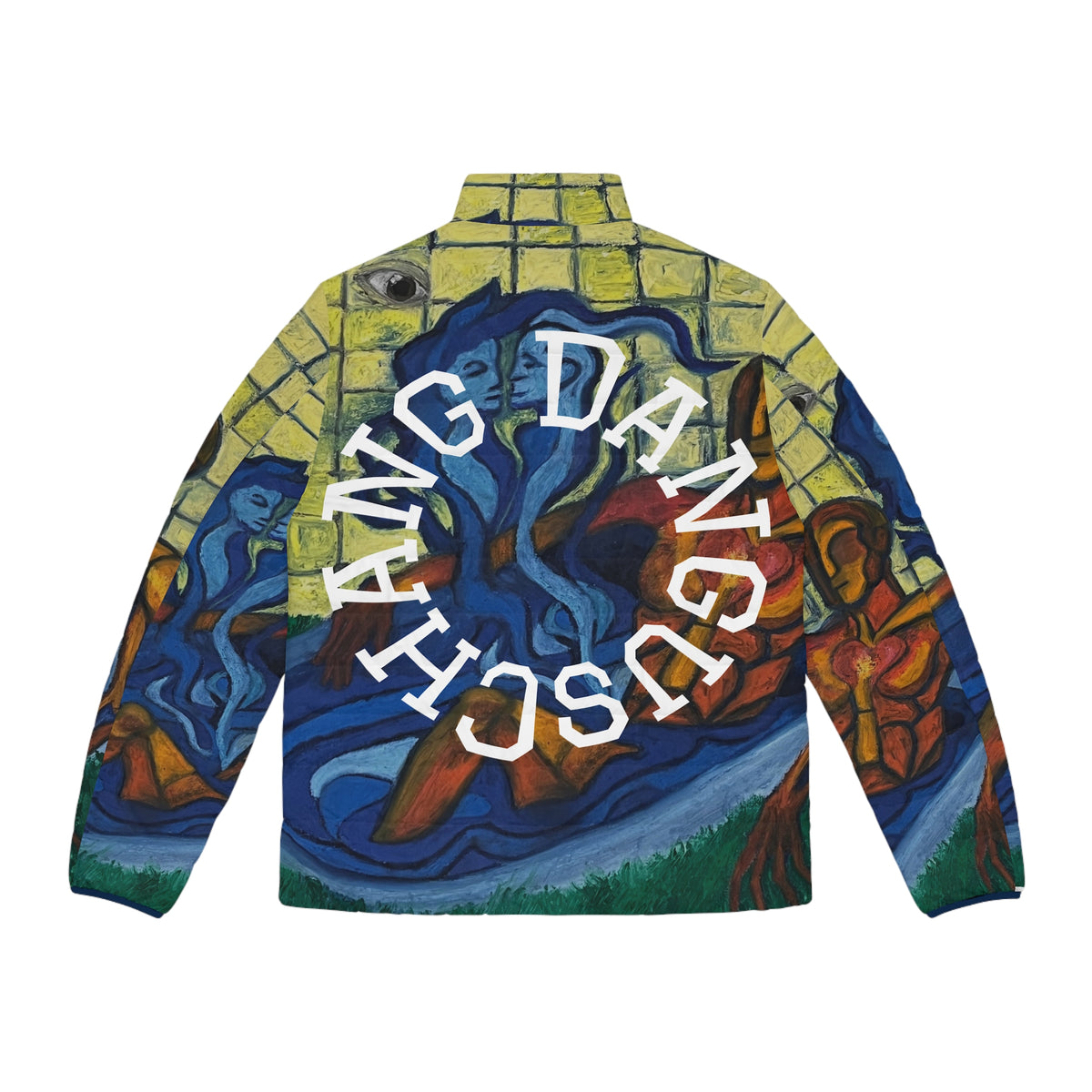 “Life’s a Bath, Sex is Water” Men’s Puffer