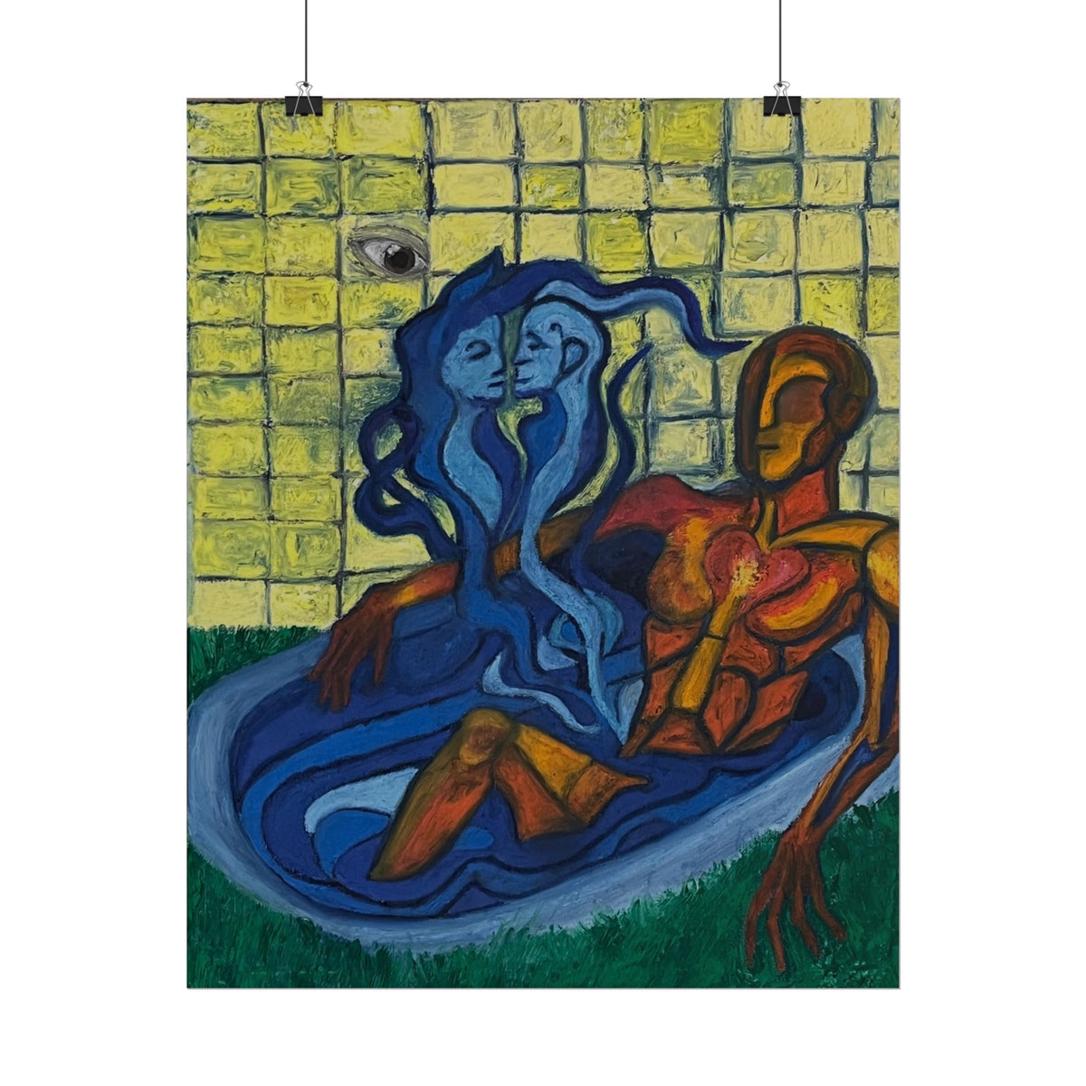 “Life’s a Bath, Sex is Water” poster