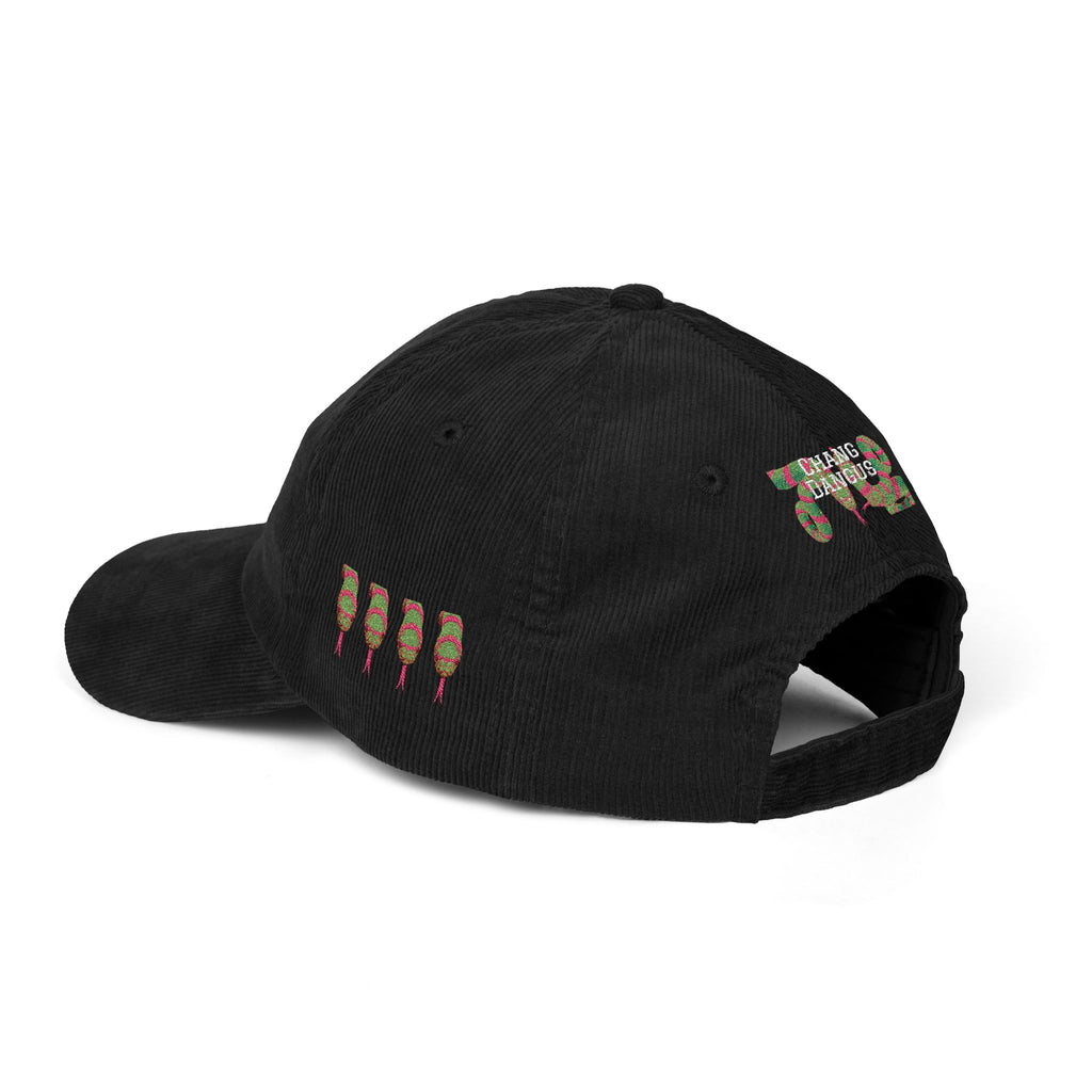 “Young Snake Life” Corduroy Cap