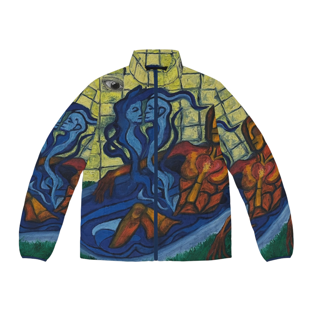 “Life’s a Bath, Sex is Water” Men’s Puffer