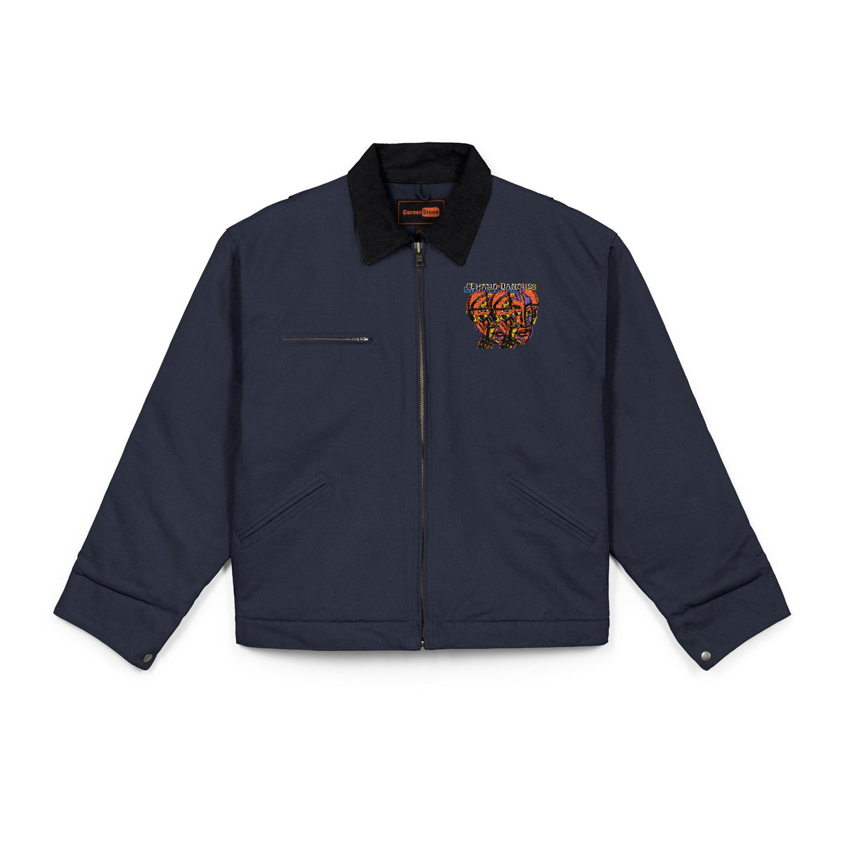 “Swollen/Frustrated” Unisex Duck Cloth Work Jacket